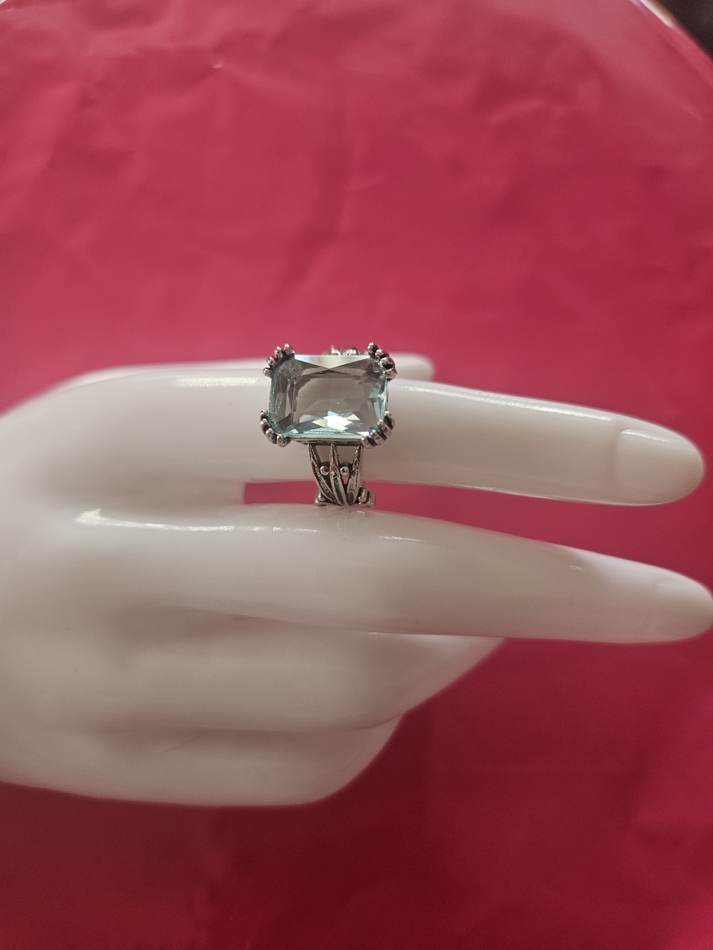 Blue Statement Ring